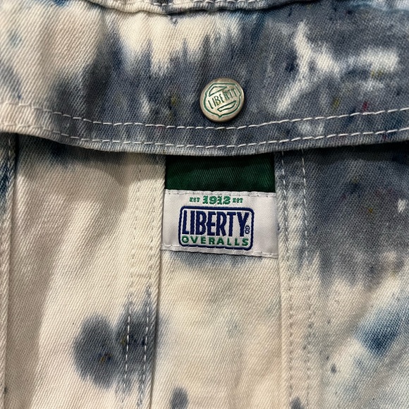 Vintage Liberty overalls - hand died - Picture 4 of 5